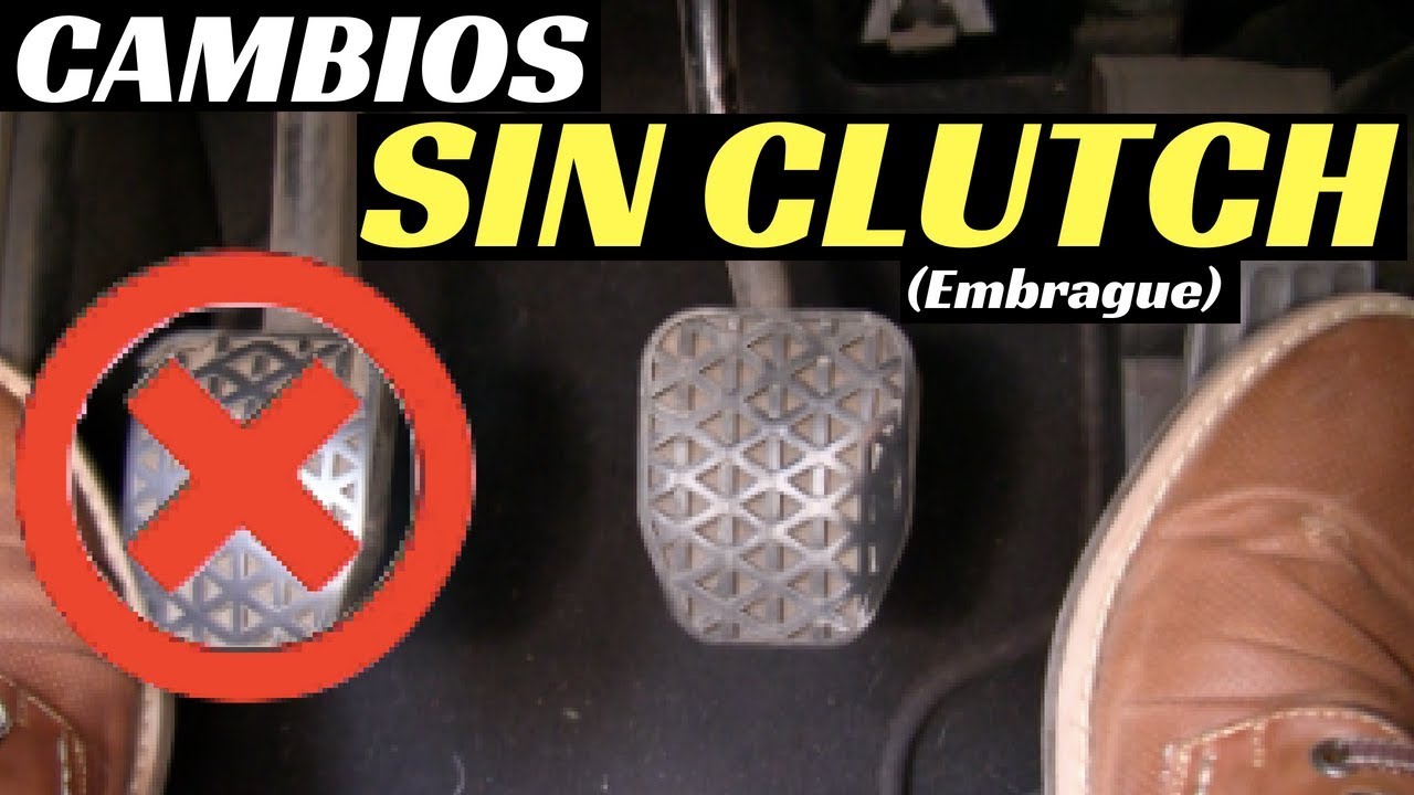 cambiar marcha sin embrague coche parado