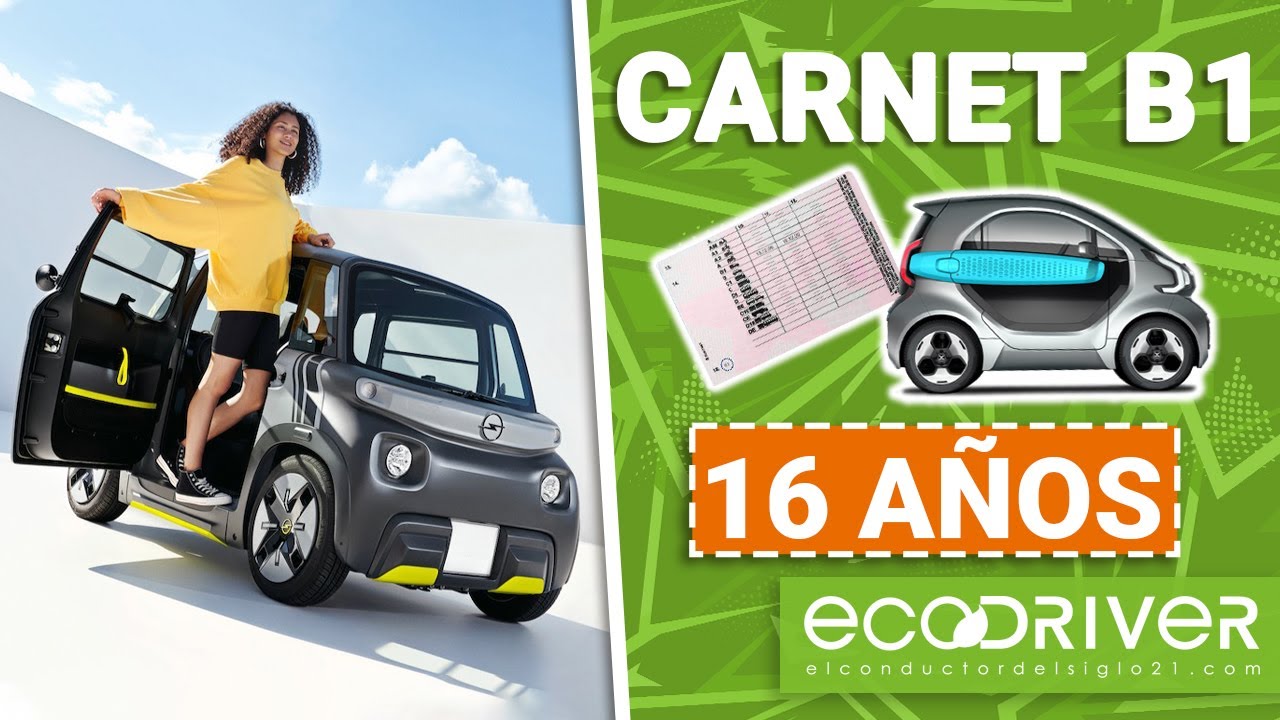 carnet de conducir de coche b1