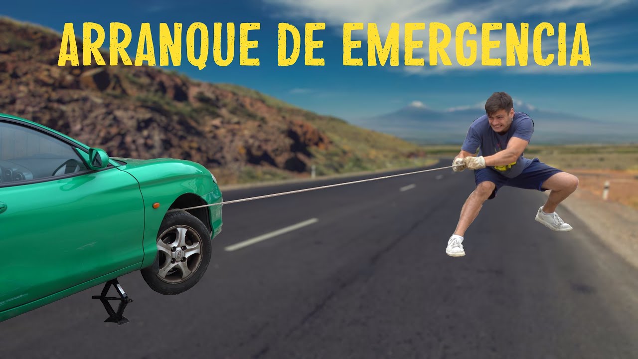 como arrancar un coche sin batería
