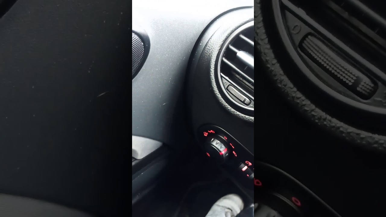 como encender luces antiniebla seat ibiza