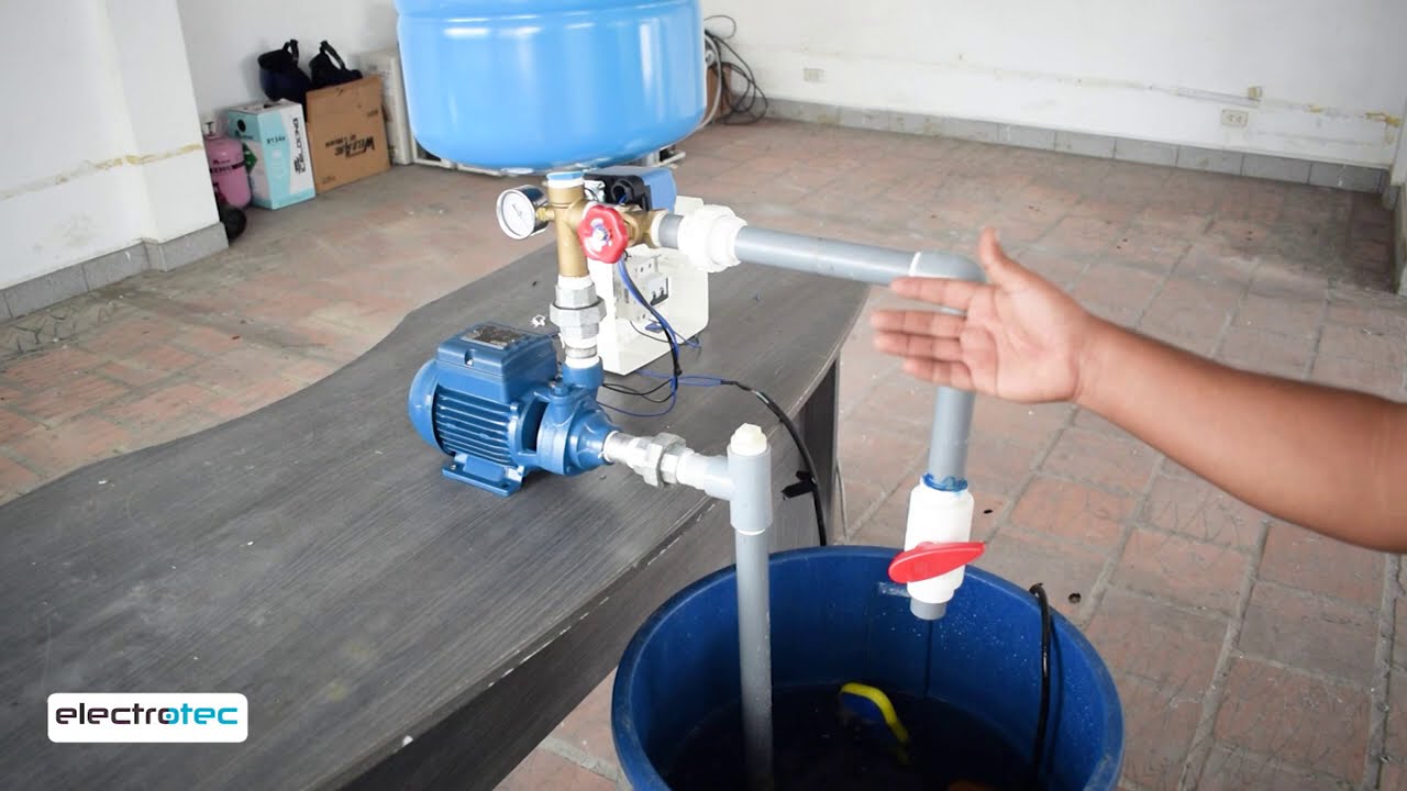 como funciona un bombeador de agua