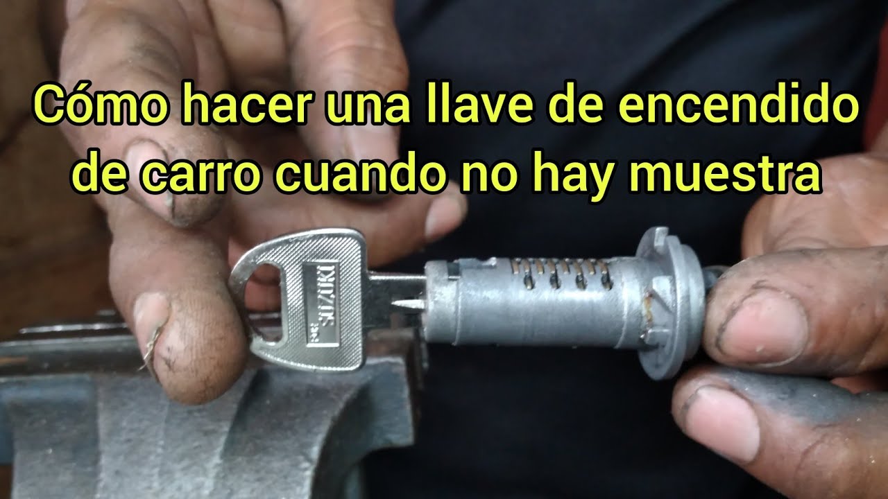 como hacer llave de coche perdida