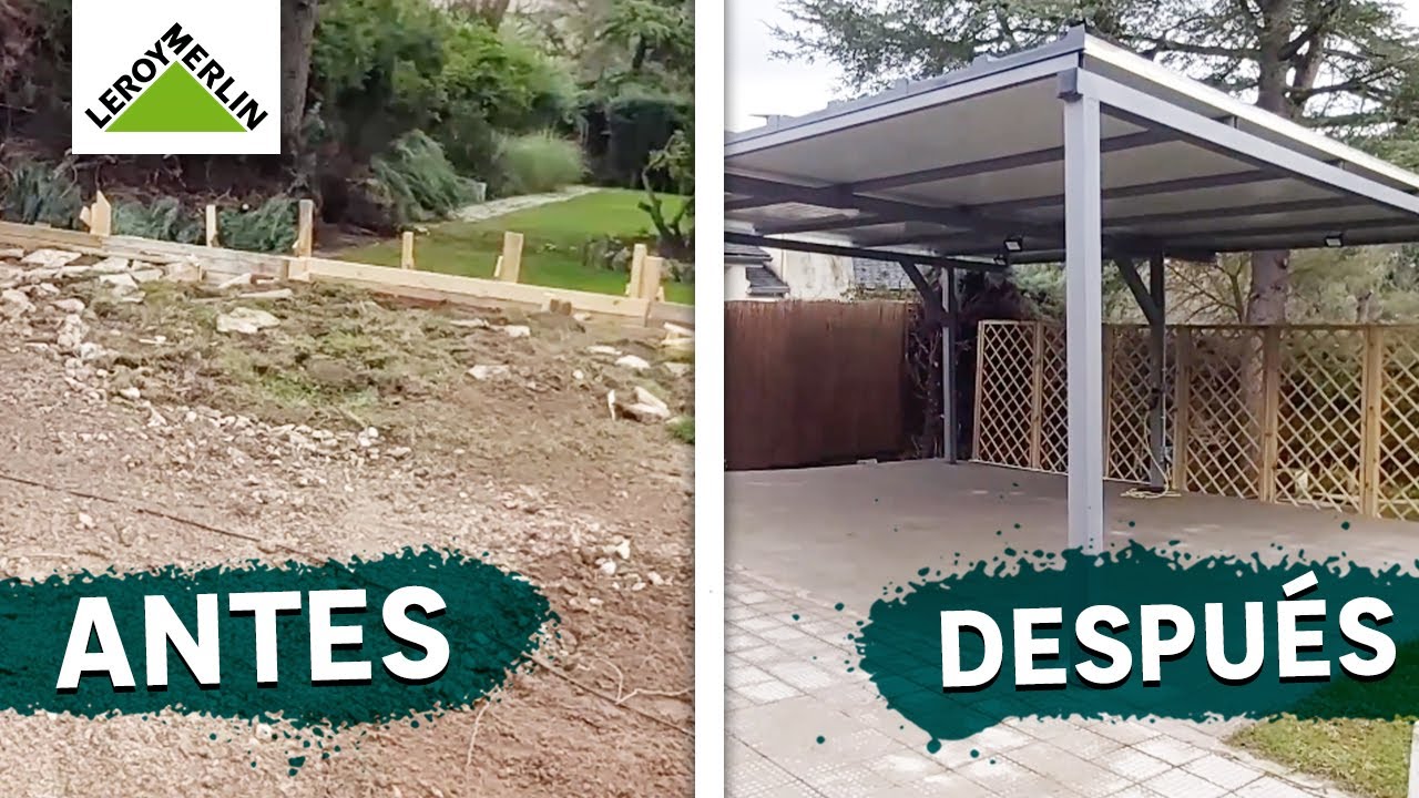 como hacer un parking para coches