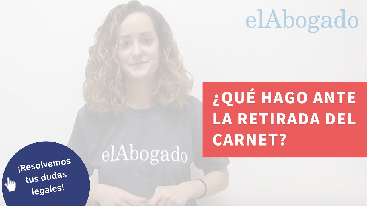 con cuanto te quitan el carnet