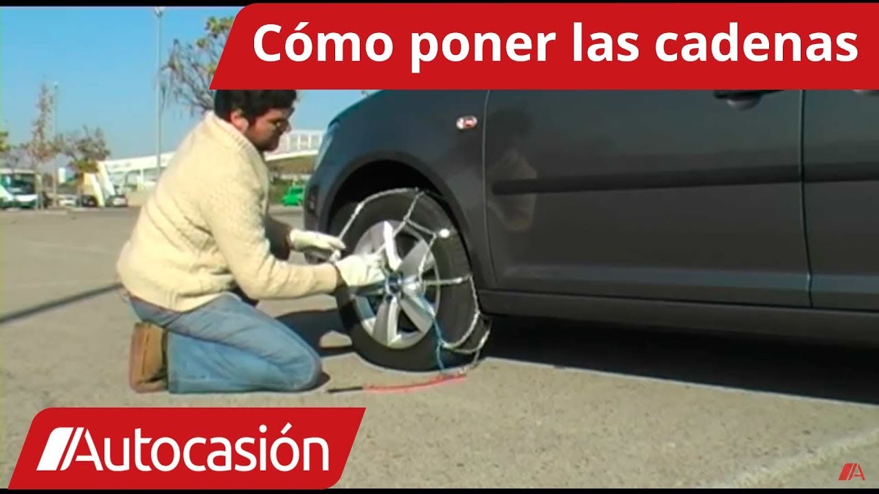 cuantas cadenas de nieve se ponen