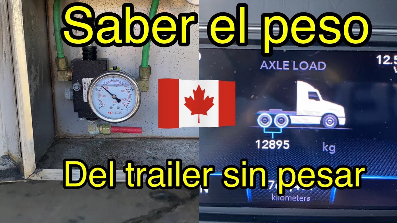 cuanto pesa un camión sin carga