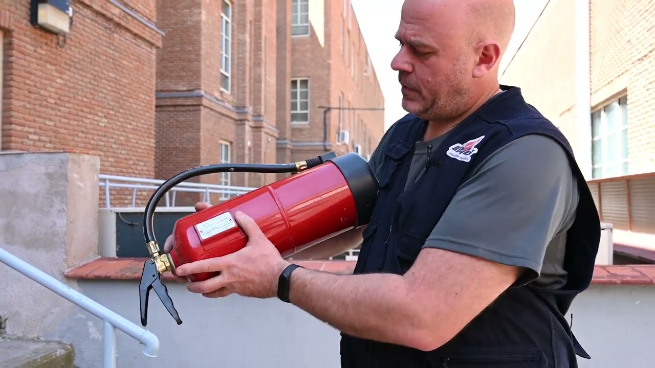 curso seguridad y extincion de incendios