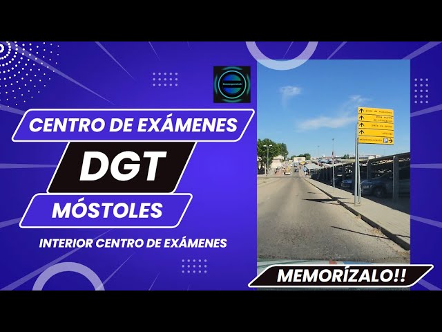 dgt centro de exámenes de móstoles