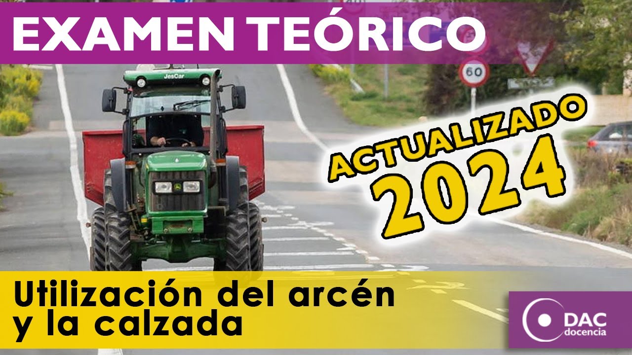 en una calzada con arcen transitable y suficiente