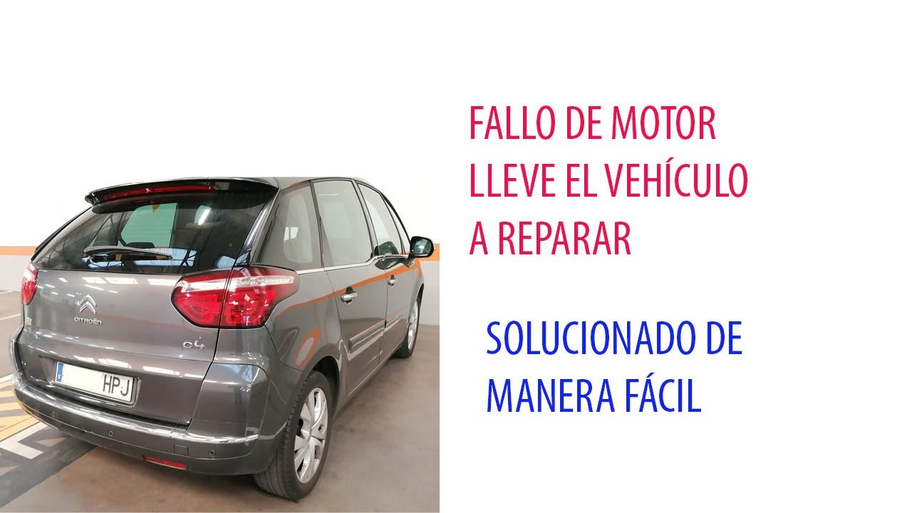 fallo del circuito eléctrico lleve a reparar el vehículo