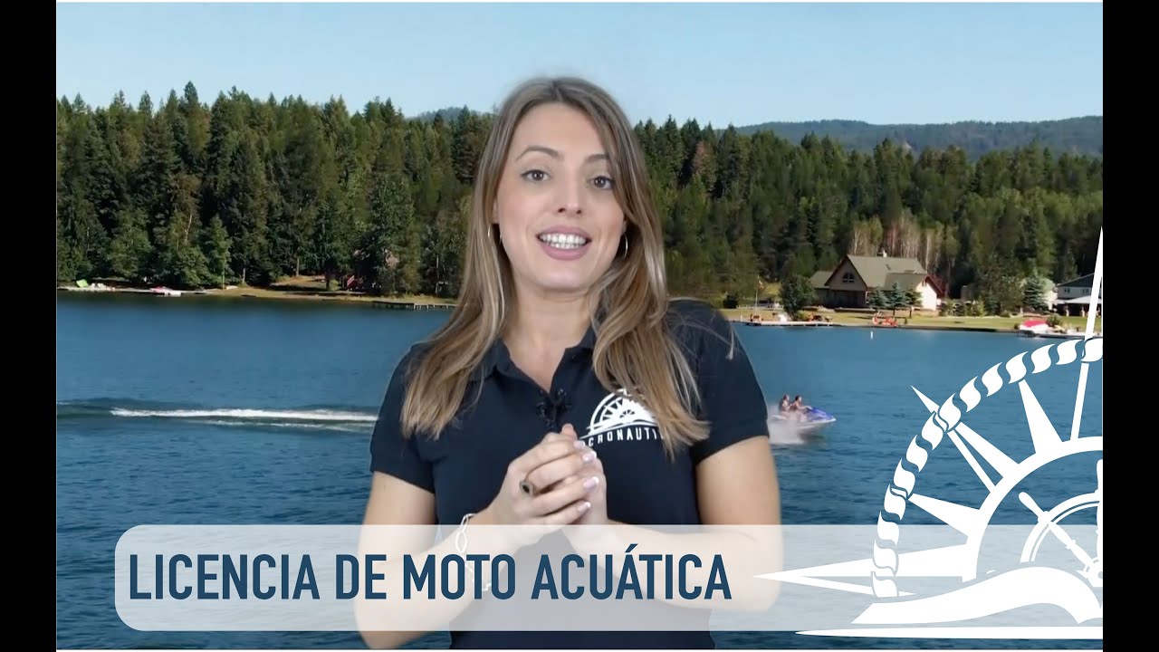 hace falta carnet para moto de agua