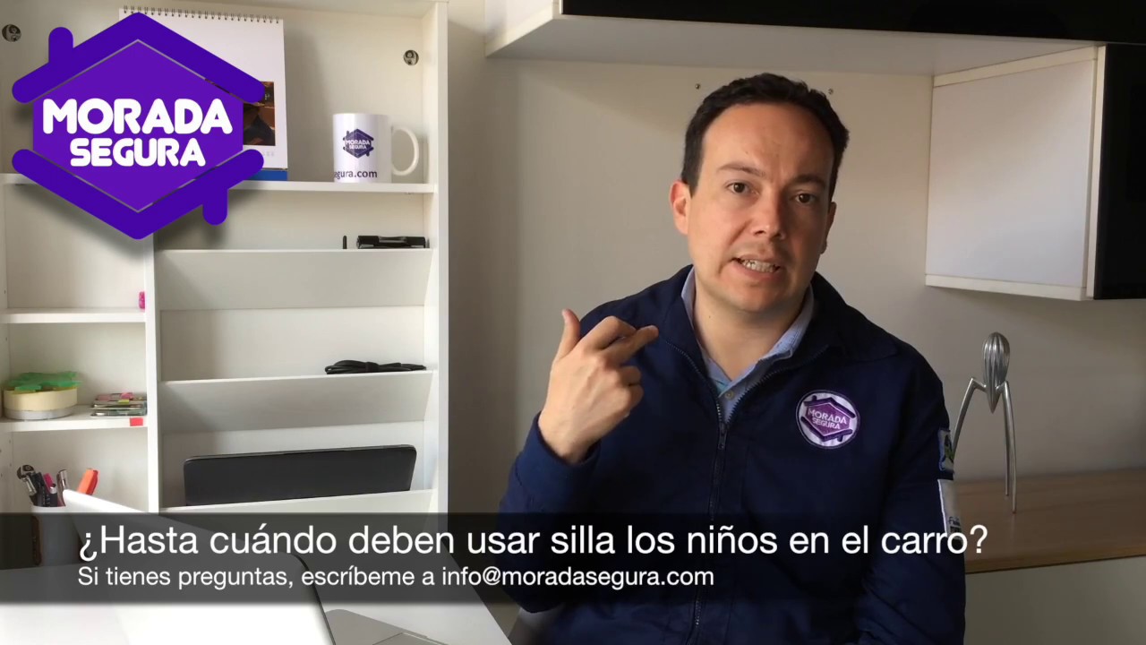 hasta cuando tienen que llevar silla los niños
