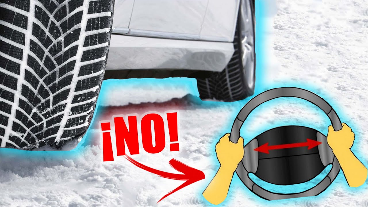 hay nieve en la calzada cuándo es obligatorio usar cadenas