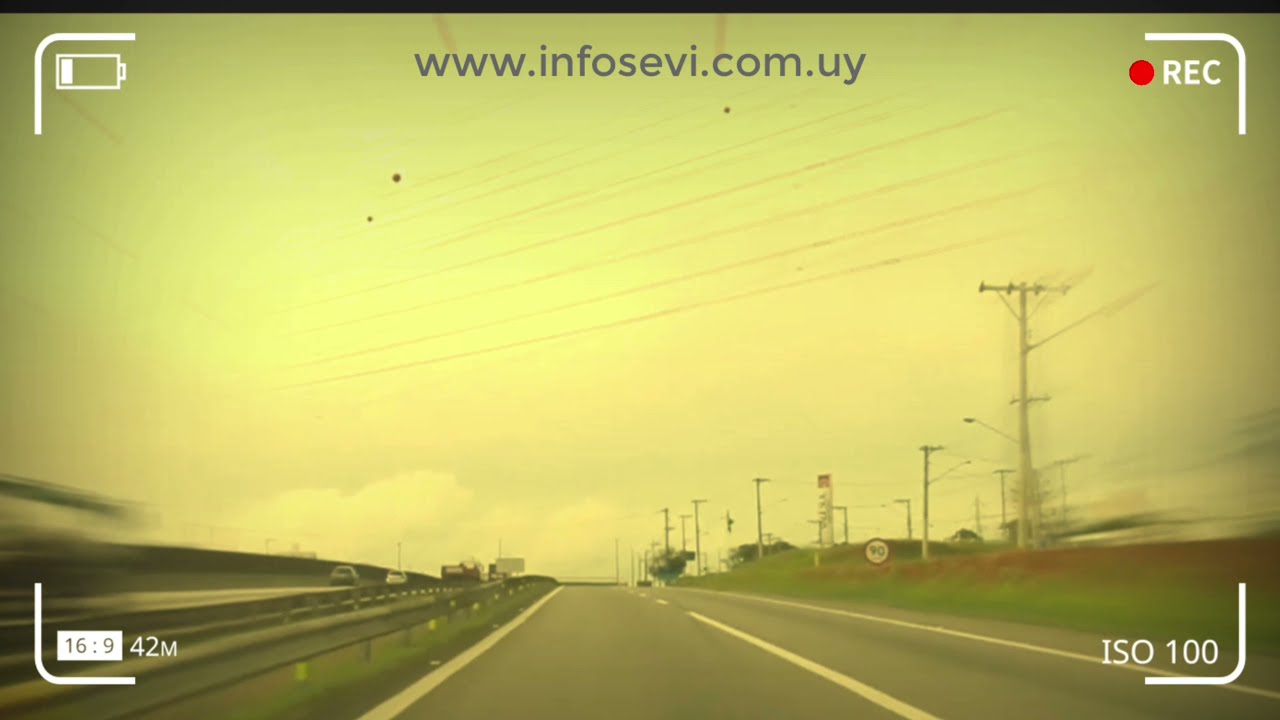 influye la velocidad en el campo visual del conductor