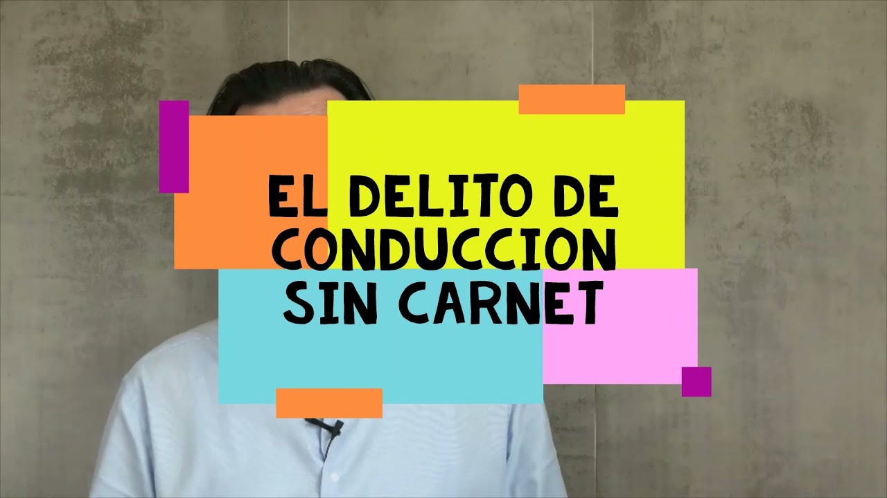 juicio rápido por conducir sin carnet