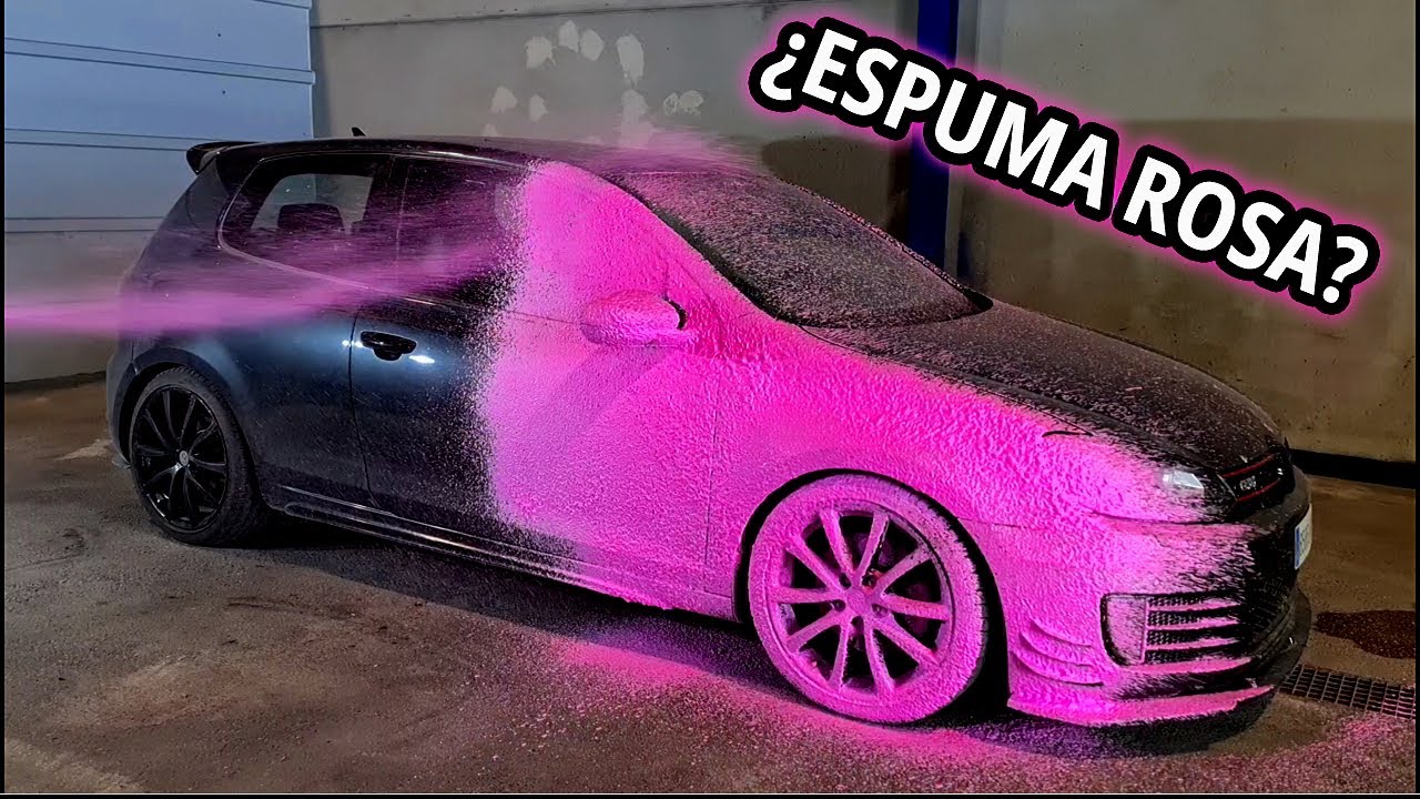 lavado de coches con espuma de colores cerca de mi