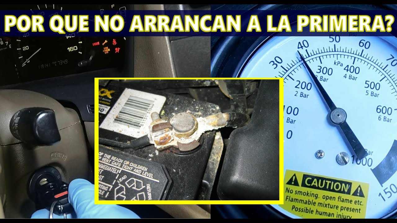 le cuesta arrancar al coche gasolina