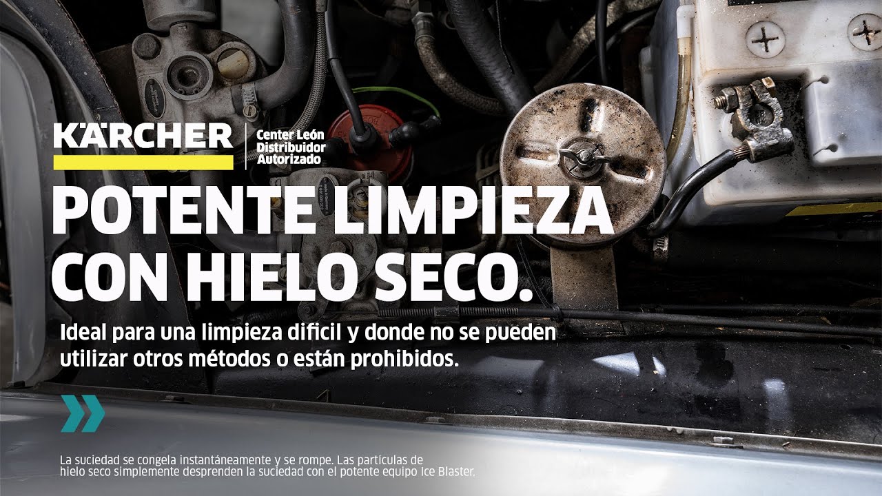 maquina de hielo seco para limpieza