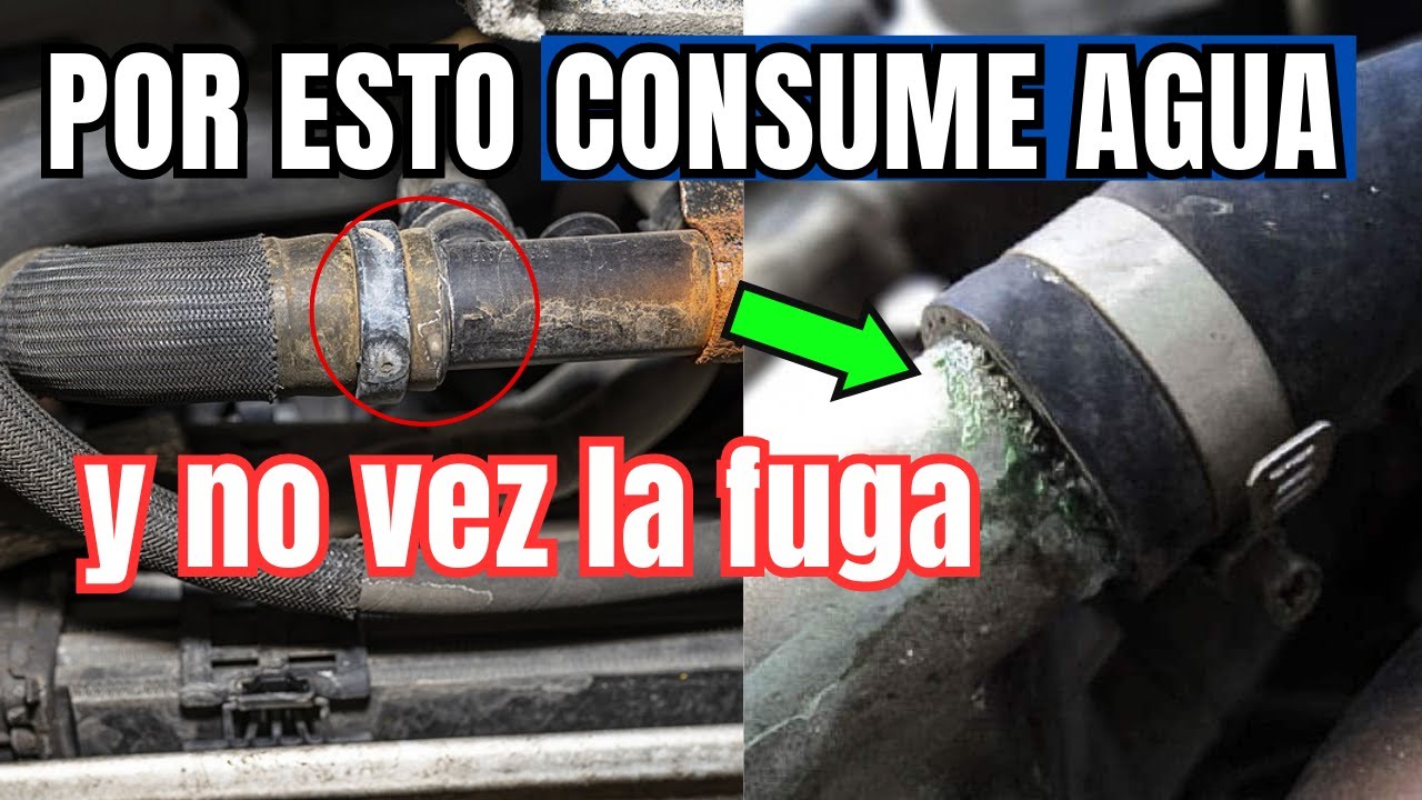 mi coche pierde agua pero no gotea