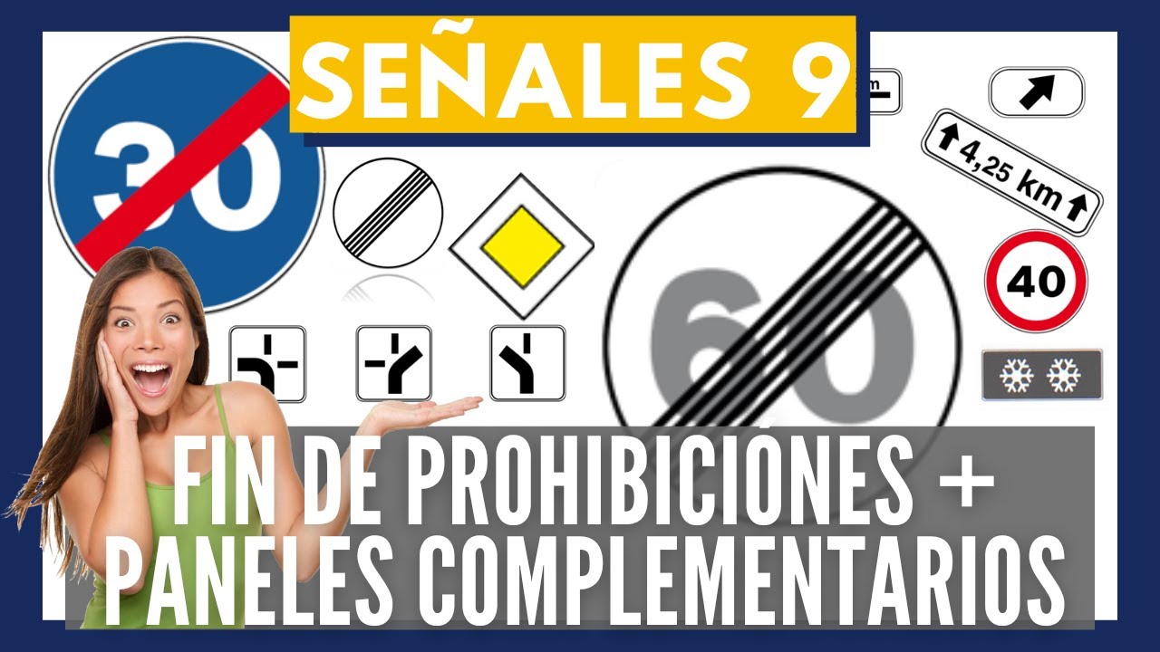 panel complementario de una señal vertical