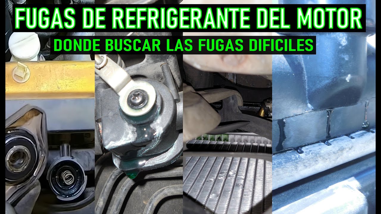 perdida de agua en el coche