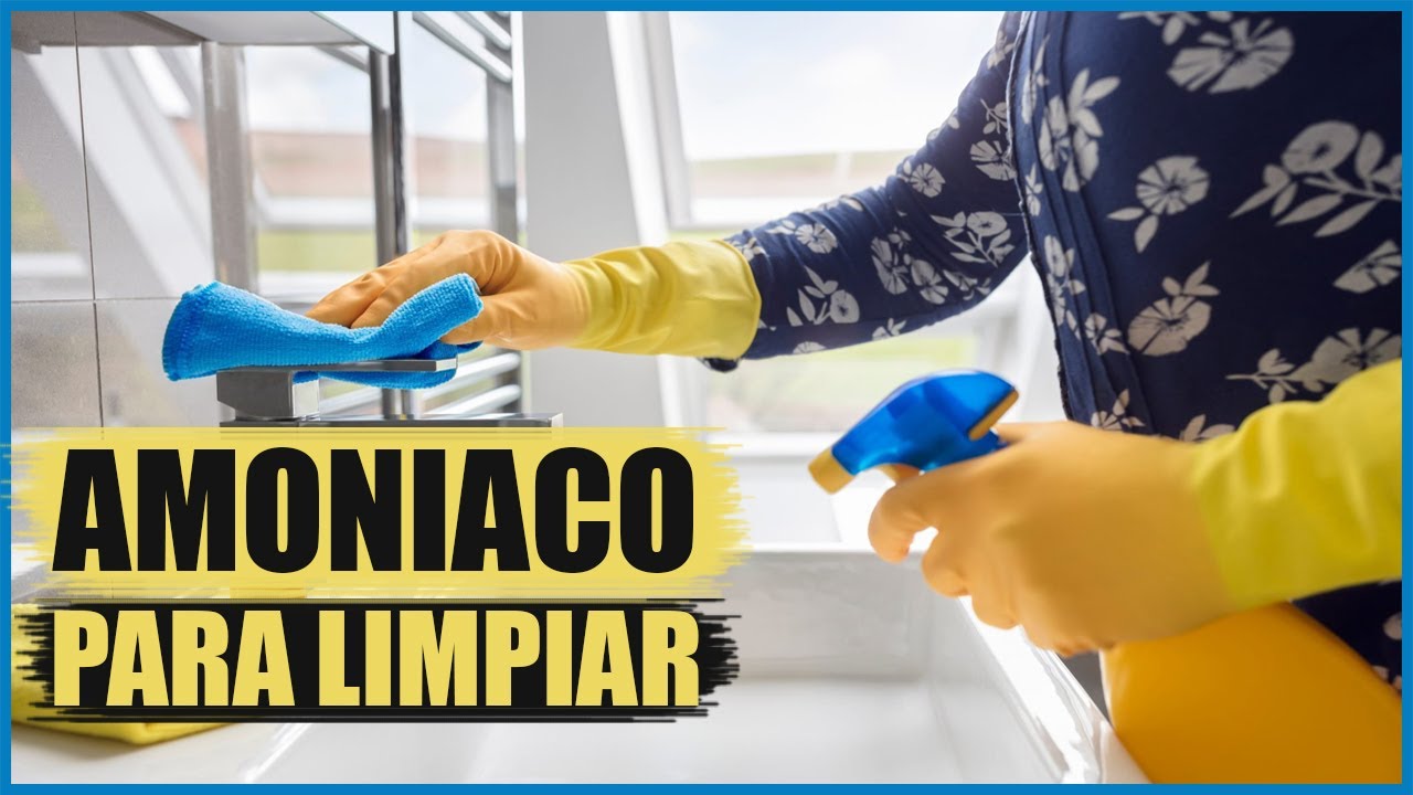 proporción de amoniaco y agua para limpiar