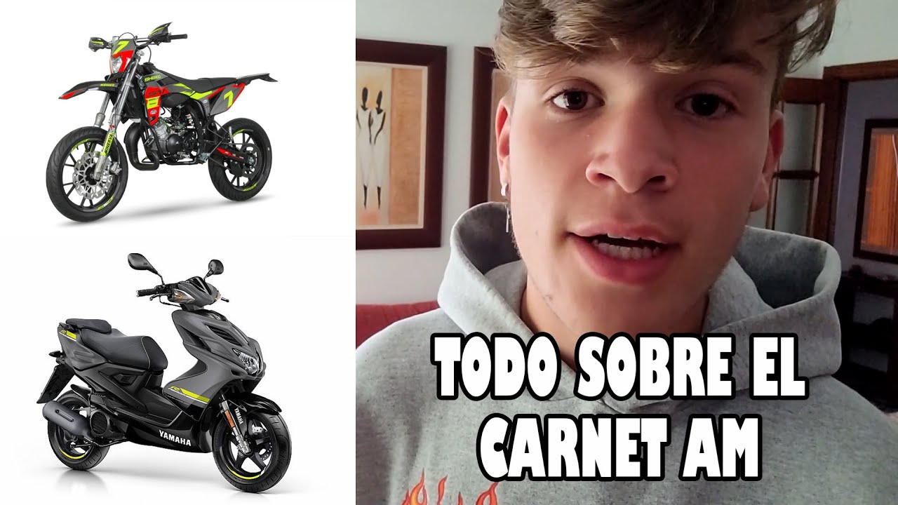 que carnet de moto te puedes sacar con 15 años