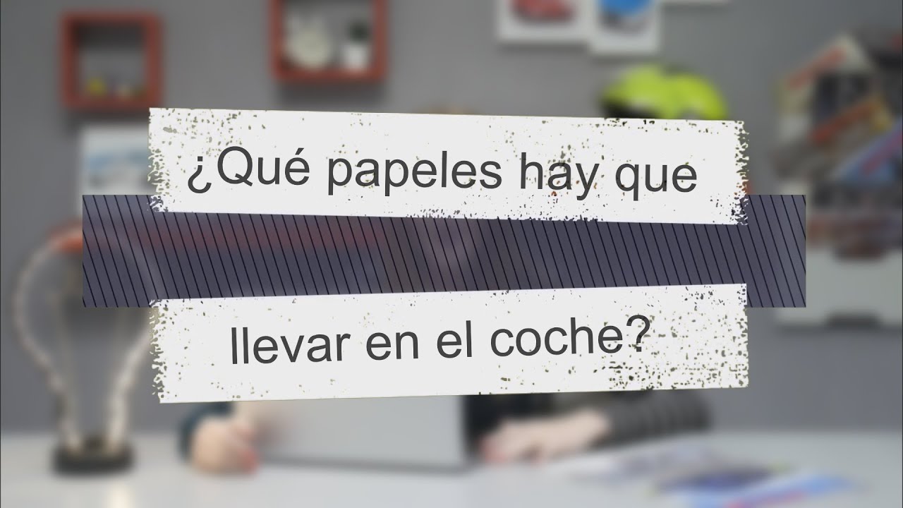 que documento acredita la matriculacion de un turismo