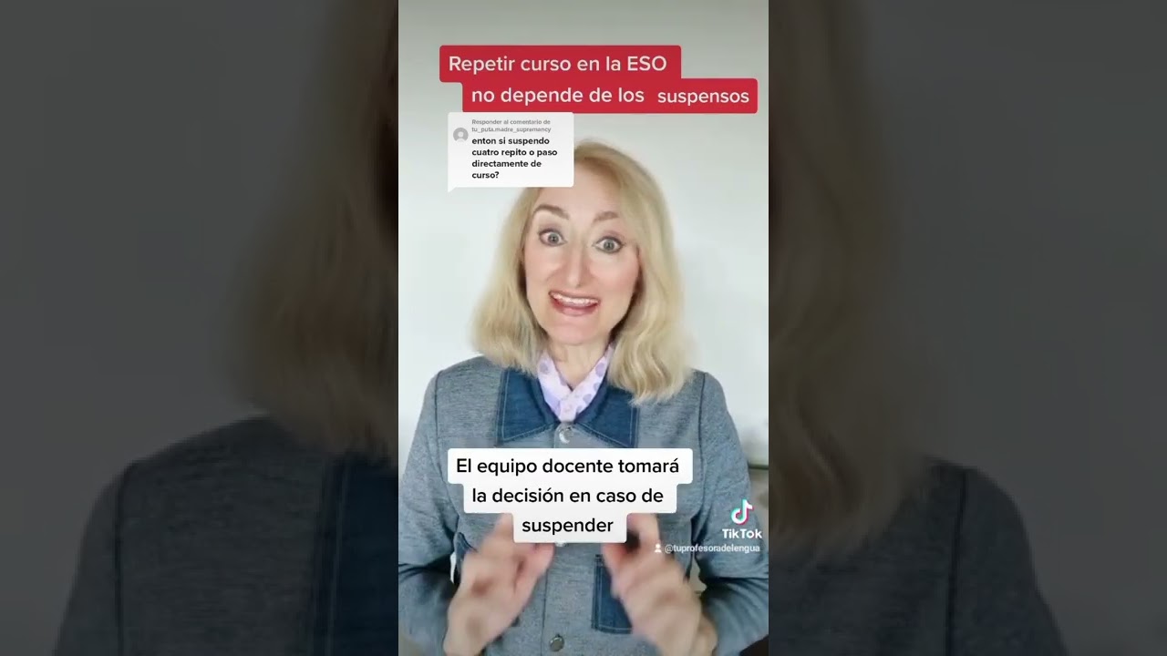que pasa si repites dos veces en la eso