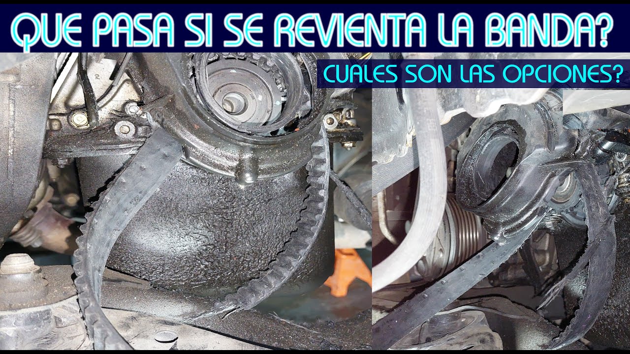 que pasa si se rompe la correa de distribución