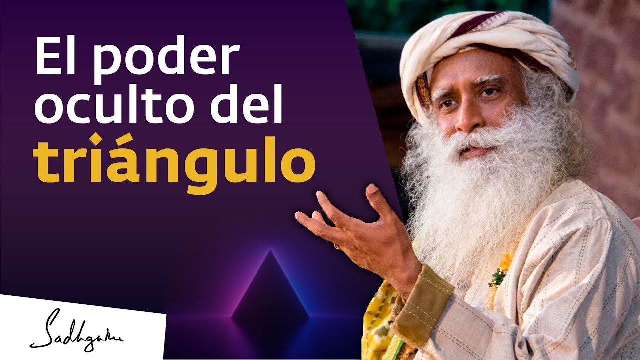 que significa el triangulo pintado en el suelo