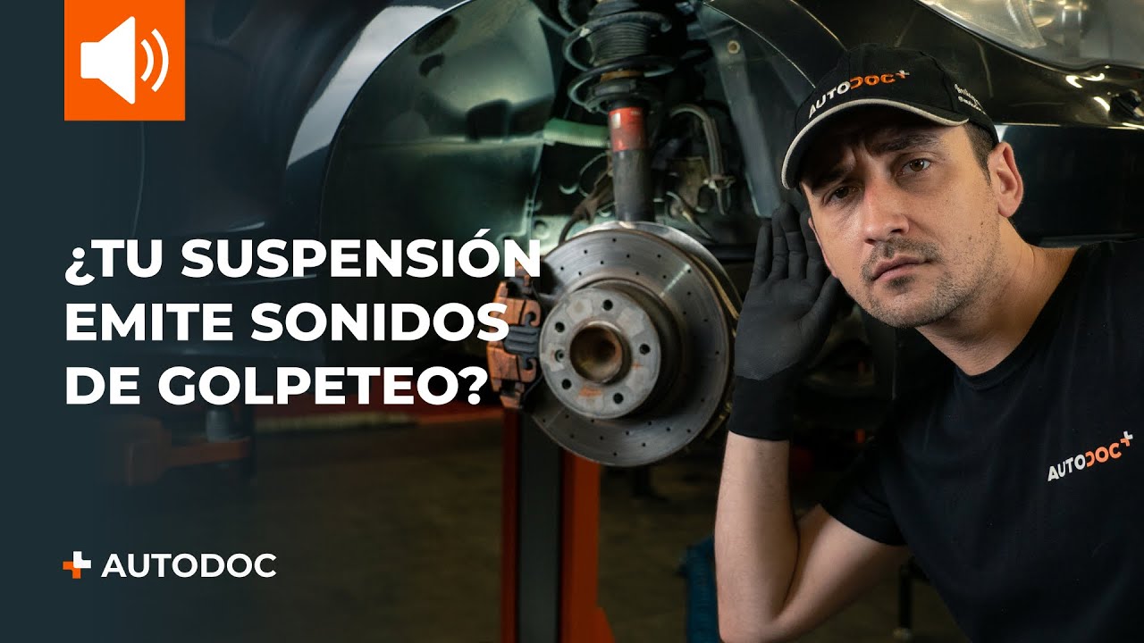 si la amortiguación está en malas condiciones al frenar