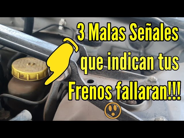 síntomas de falta de líquido de frenos