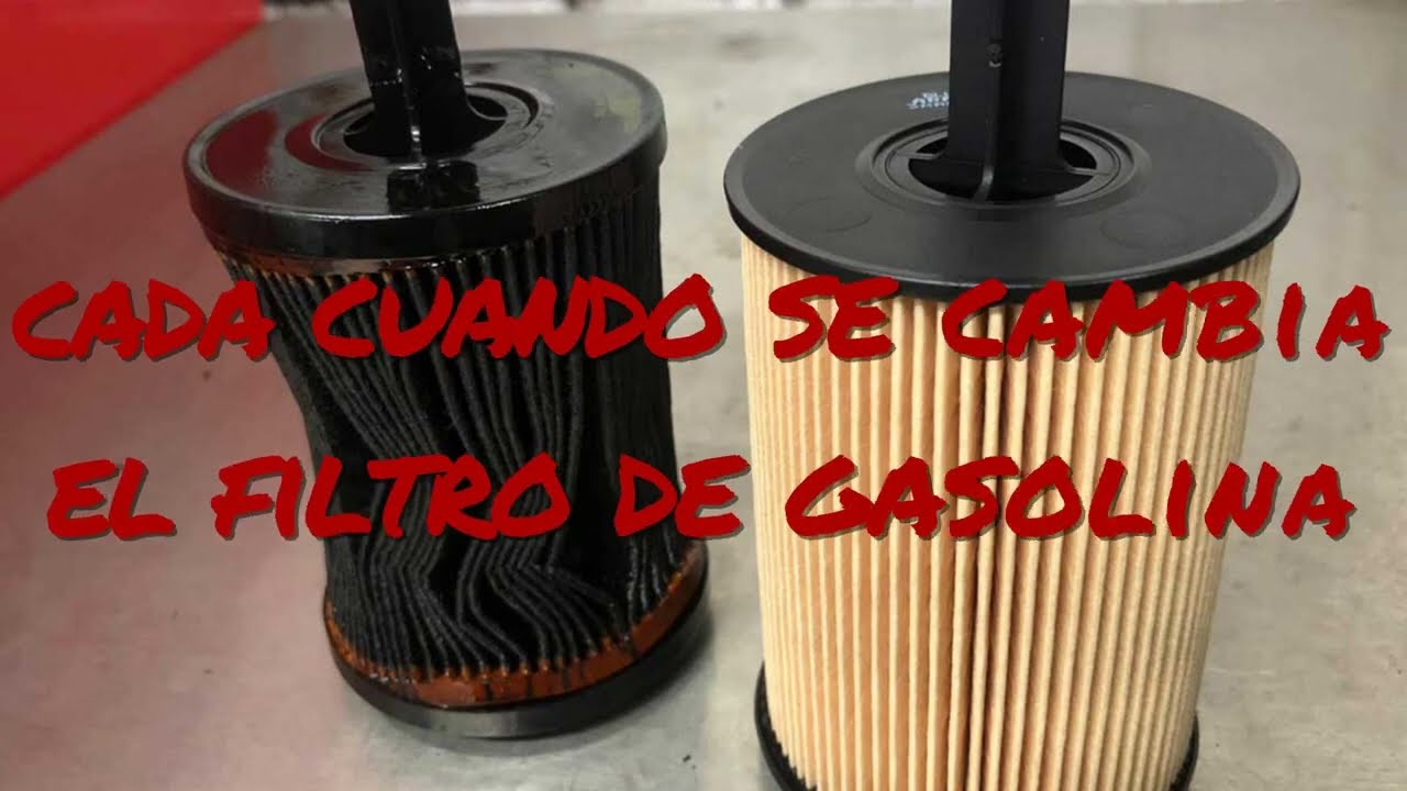cada cuánto se cambia el filtro del gasoil