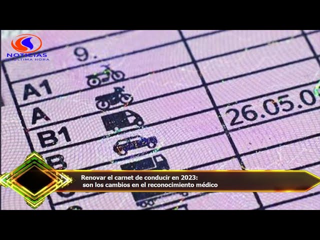 cada cuanto se renueva el carnet de conducir b