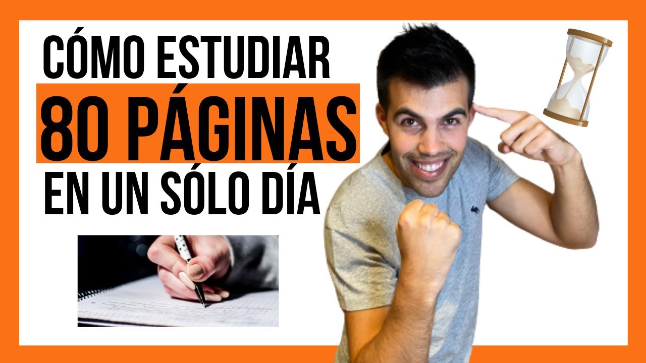 como estudiar mucho en poco tiempo