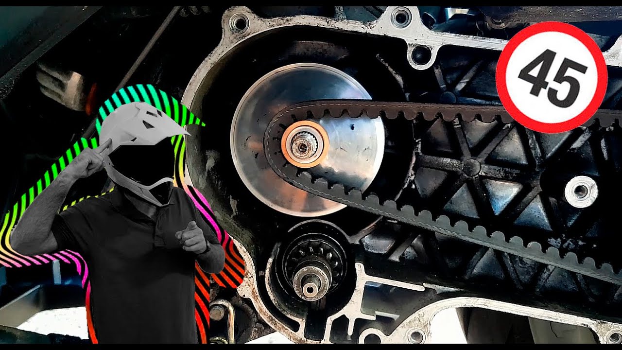 como quitar los topes a una moto de 50cc
