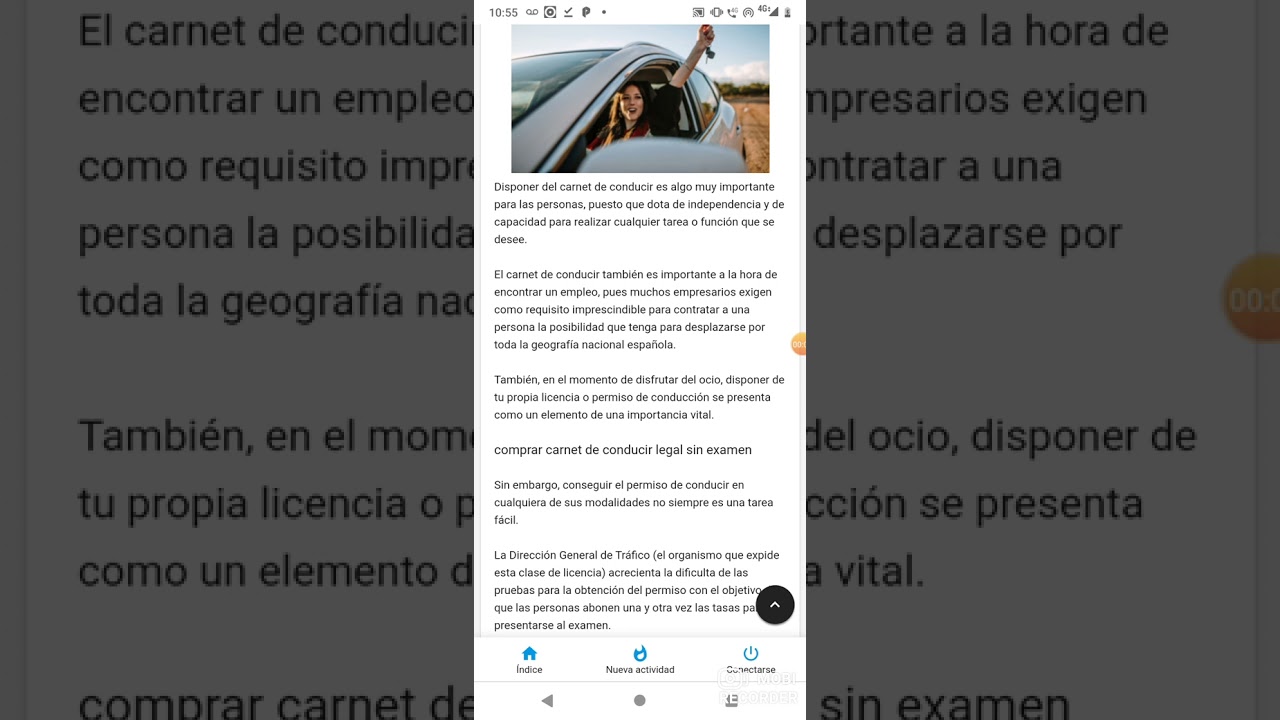 comprar carnet de conducir legal sin examen