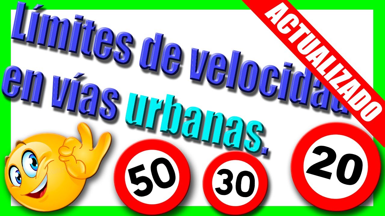 con esta señalización a qué velocidad debe circular