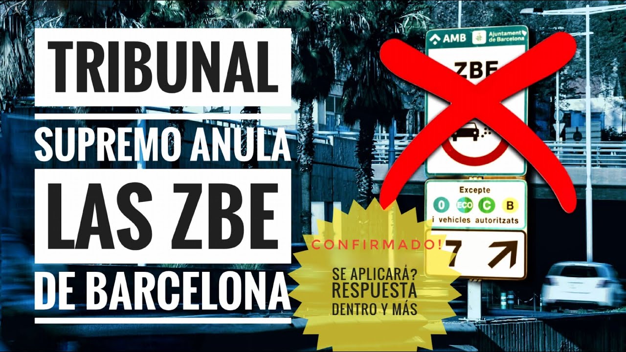 con que etiqueta se puede entrar en barcelona