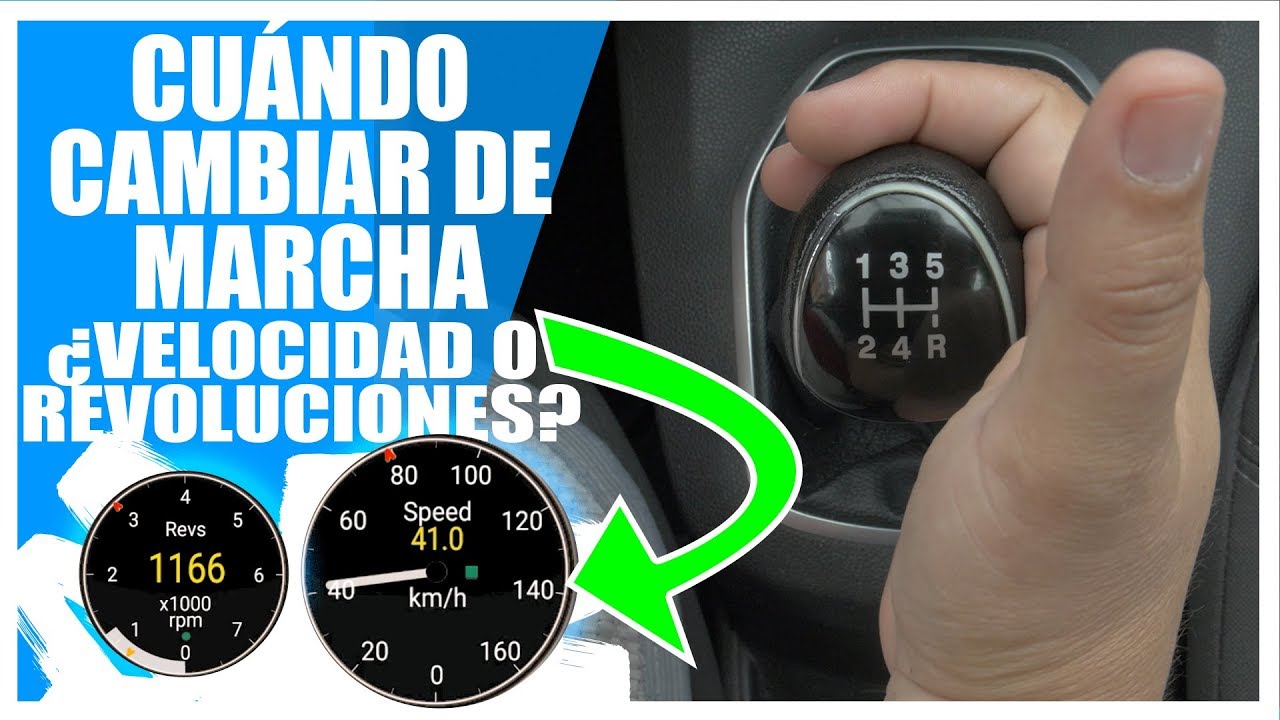 cuando cambiar de marcha en un coche diésel