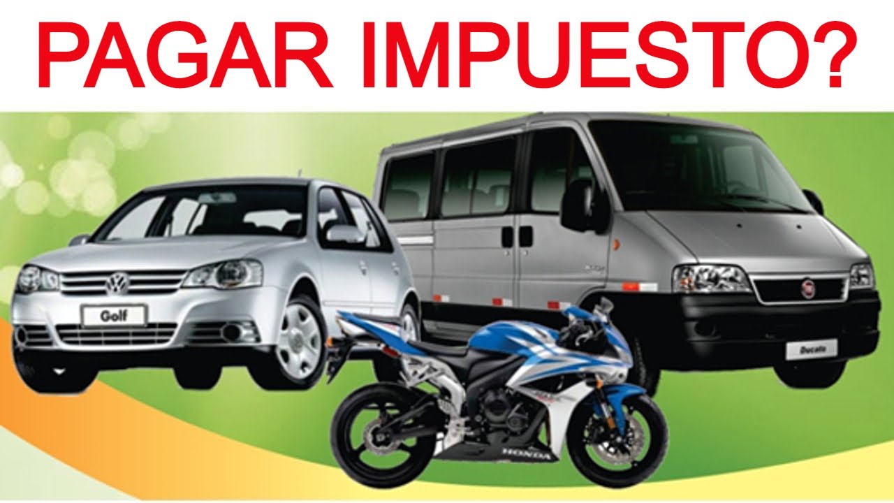 cuando deja de pagar impuesto de circulación una moto