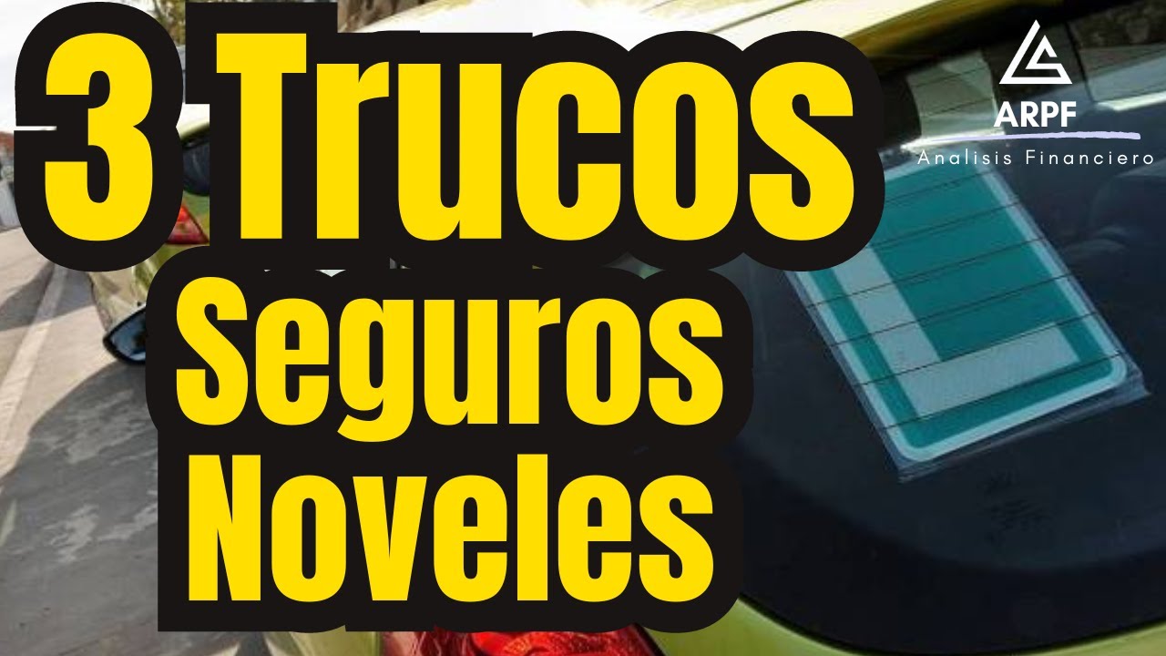 cuando dejas de ser novel para el seguro