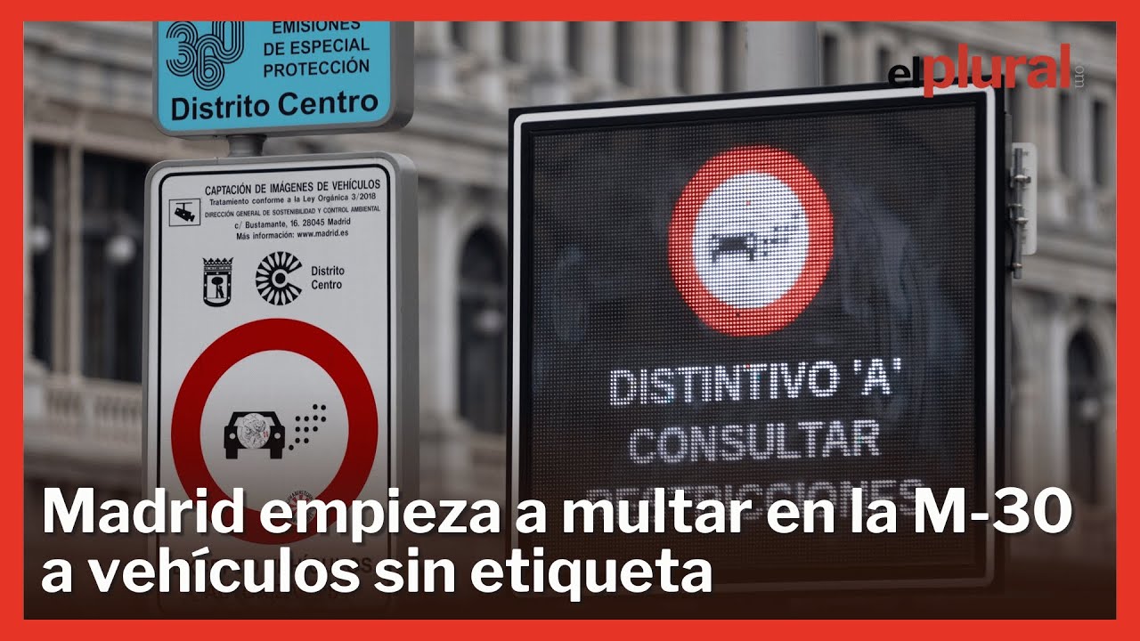 cuando empiezan a multar en la m30 madrid
