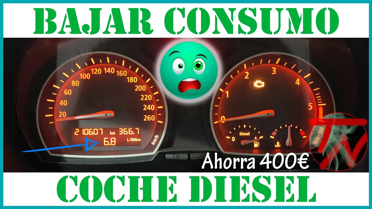 cuanto gasta un coche diesel por km