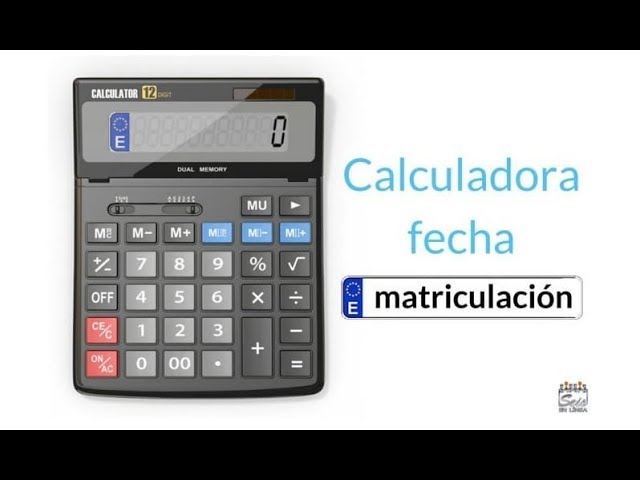 cuantos años tiene un coche por matricula
