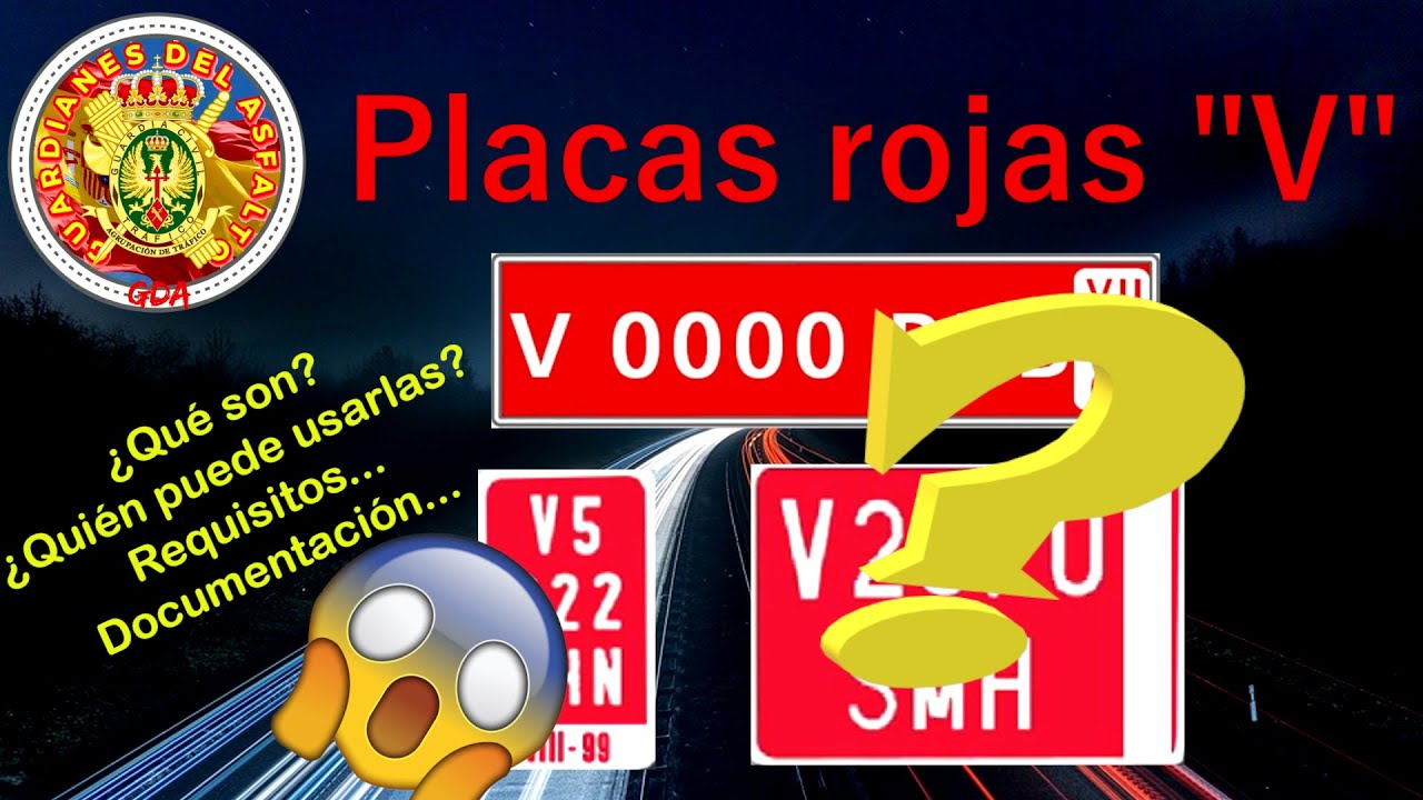 de donde es la matricula roja