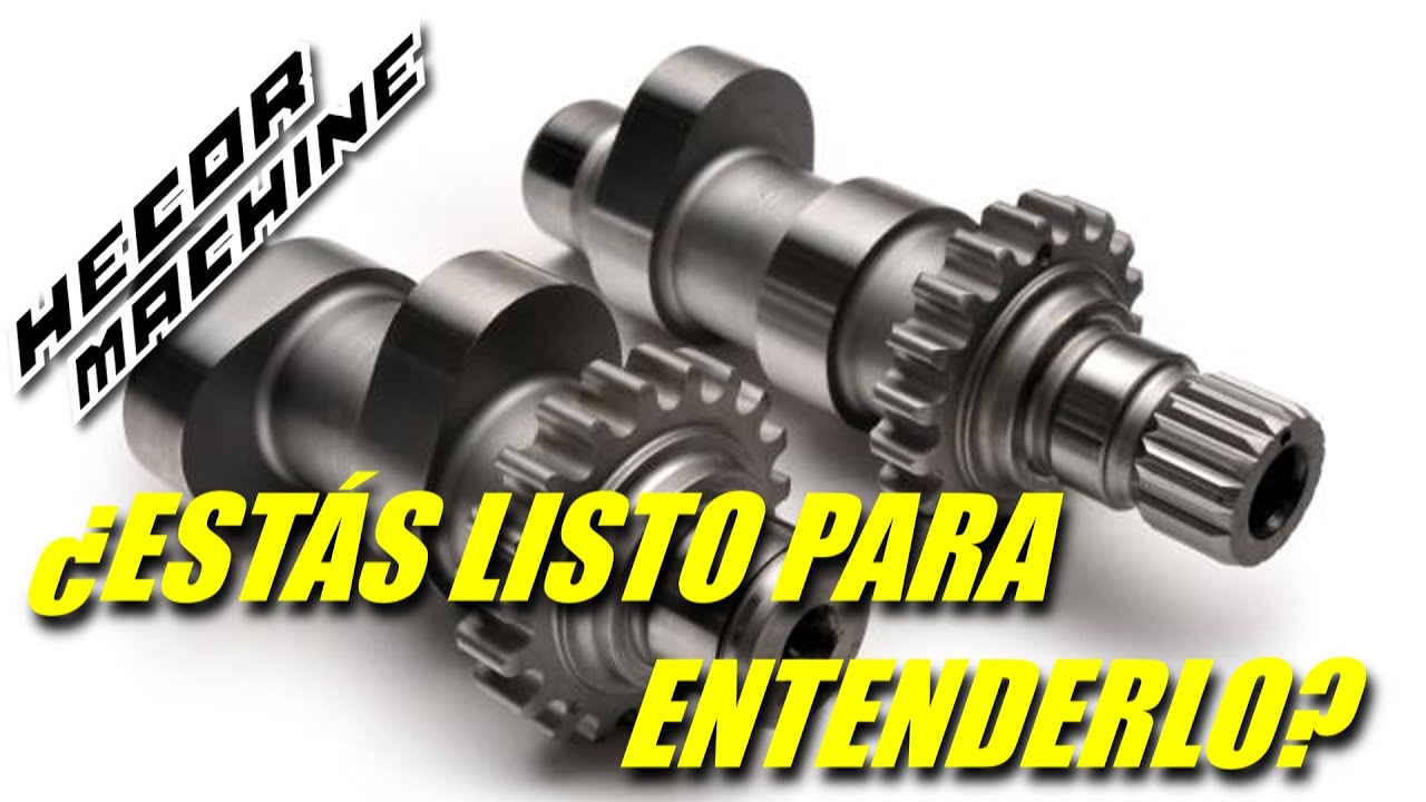 el arbol de levas del motor