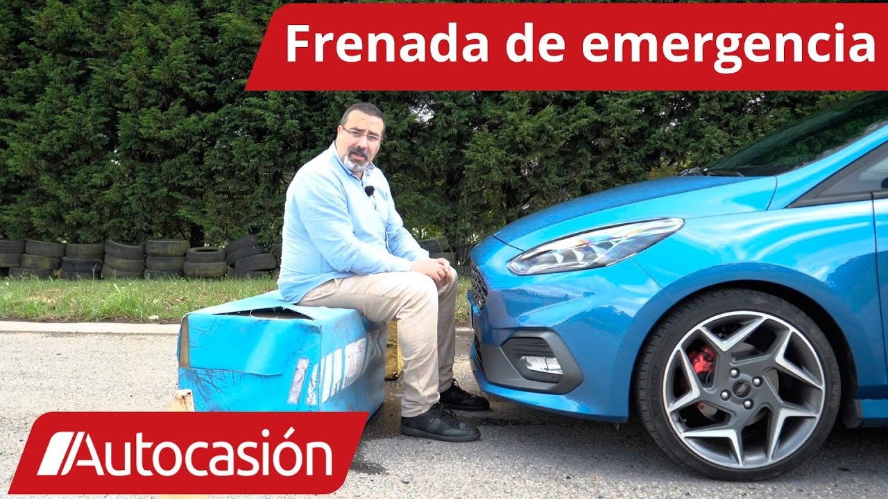 en caso de emergencia como se debe frenar