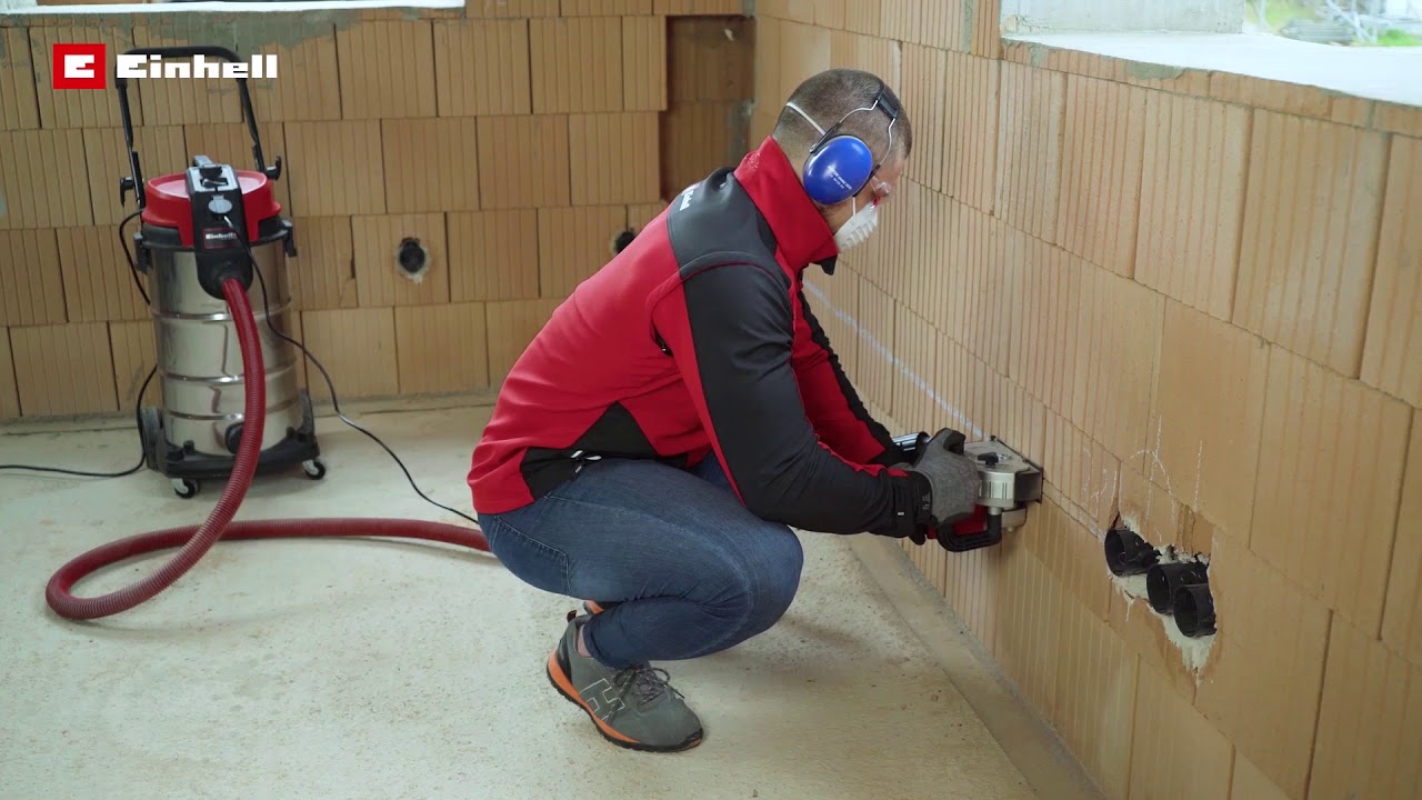 máquina para hacer rozas en paredes